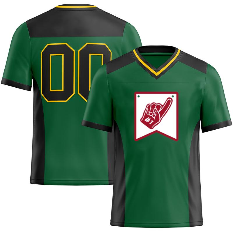 1 Glove Badge Cut Out Football Jersey