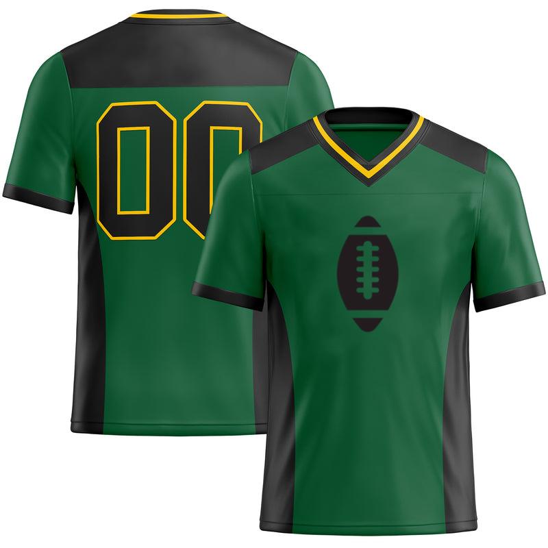 American Football Ball Black Football Jersey