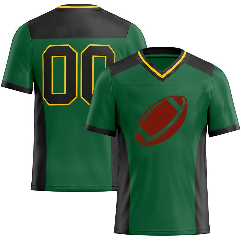 American Football Ball Cut Out Football Jersey