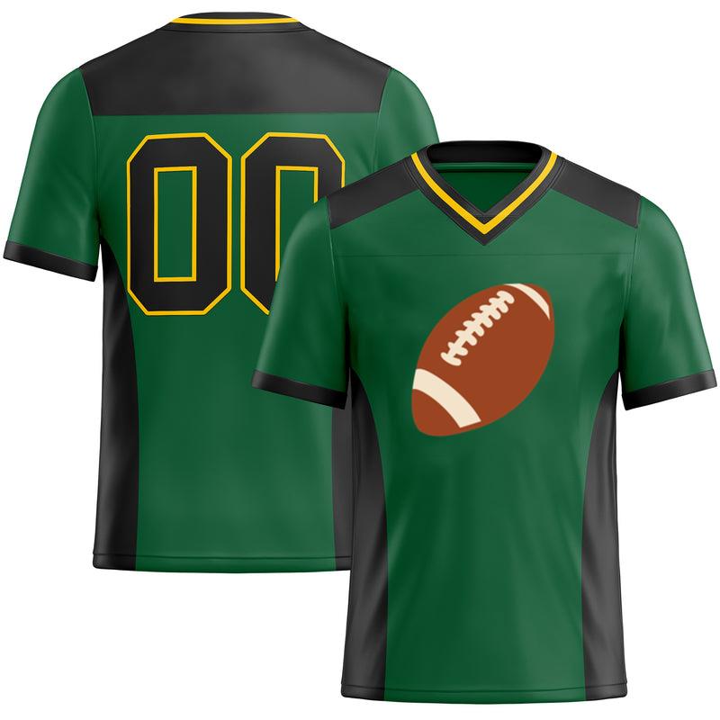 American Football Ball Flat Design Football Jersey
