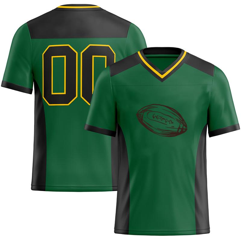 American Football Ball Hand Drawn Football Jersey