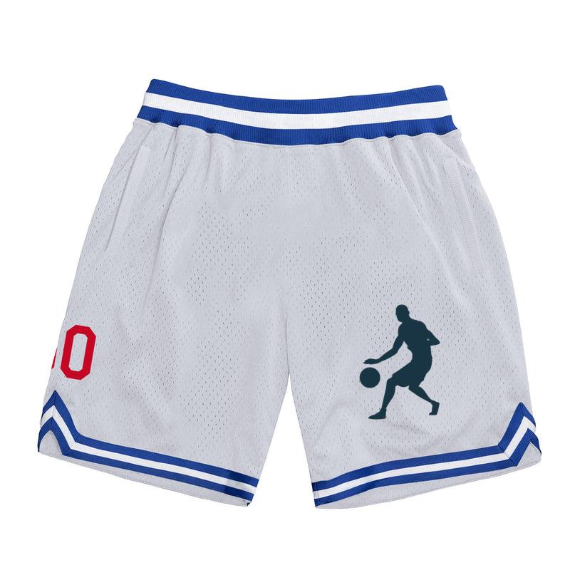 Basketball Player Ball Player Shorts Bald Silhouette Basketball Shorts
