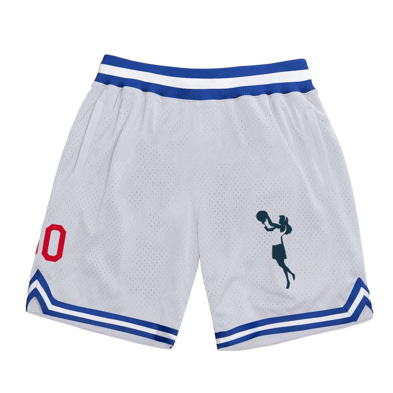 Basketball Player Female Hair Ball Player Shorts Accessory T Shirt Detailed Silhouette Basketball Shorts