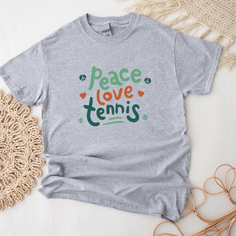 Peace Love Tennis T-Shirt