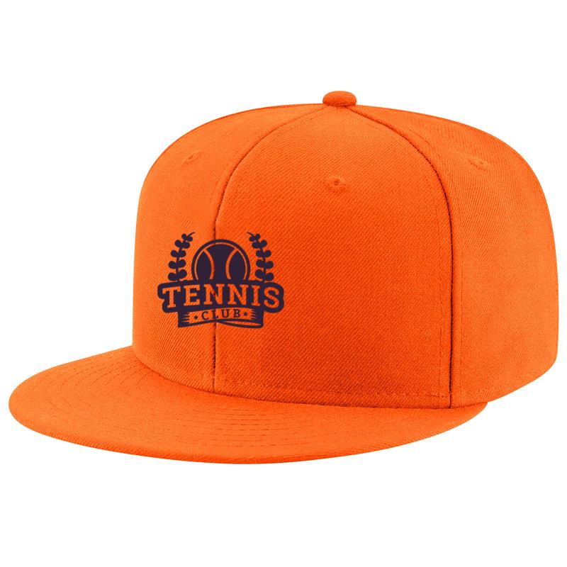 Tennis Club Branch Ball Badge Sticker Cap